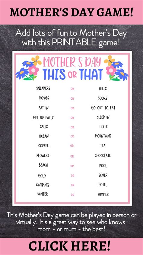 mother's day games|17+ Fun Mother’s Day Games .